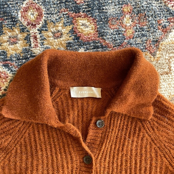 Everlane Collared Button Up Cardigan - Picture 2 of 2